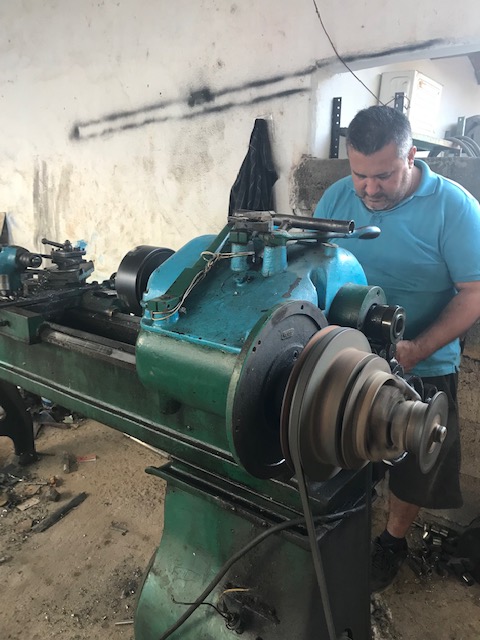 Machine shop in La Cruz