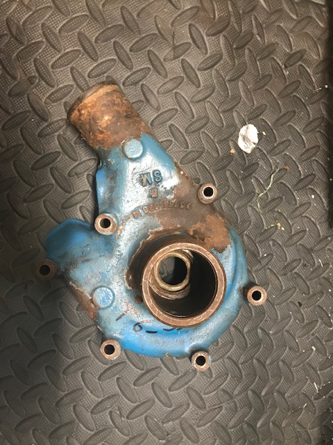 Circulating coolant pump